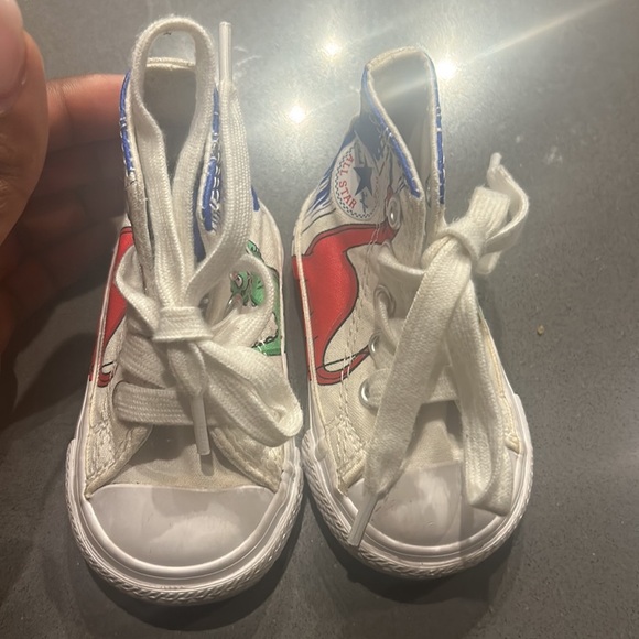 COPY - Converse Dinoverse Chuck Taylor All Star High Top Canvas Sneaker Infant … - Picture 2 of 6